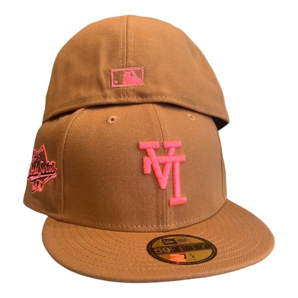 New Era Los Angeles Dodgers Upside Down Logo 59FIFTY Fitted Hat Cap - Picture 10 of 10